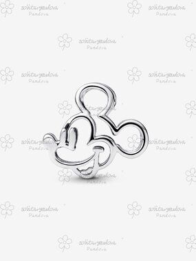 Pandora Disney Mickey Mouse Openwork Charm